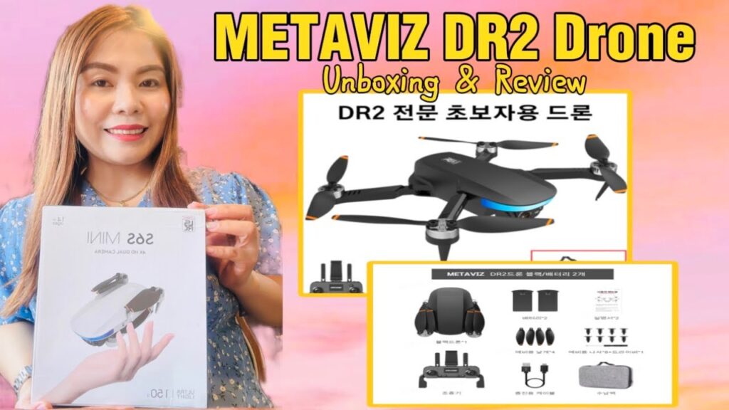 METAVIZ DR2 Drone (4k camera) || Unboxing and Review