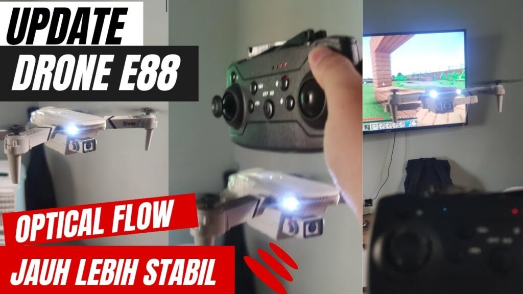 Review Drone E88 Update Optical Flow Positioning Jauh Lebih Stabil