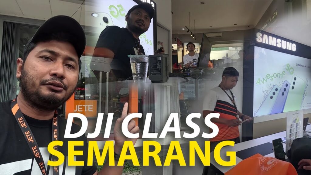 Ngisi Materi Drone DJI CLASS di SEMARANG | Cak Son Vlog