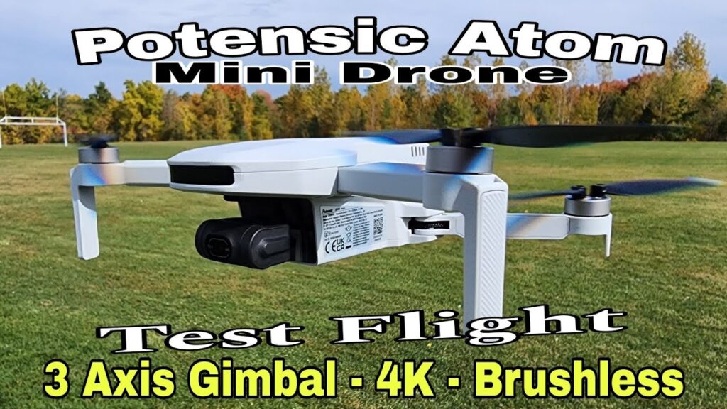 Potensic Atom 3 Axis Gimbal drone Review! Dji Mini 4 drone Killer??