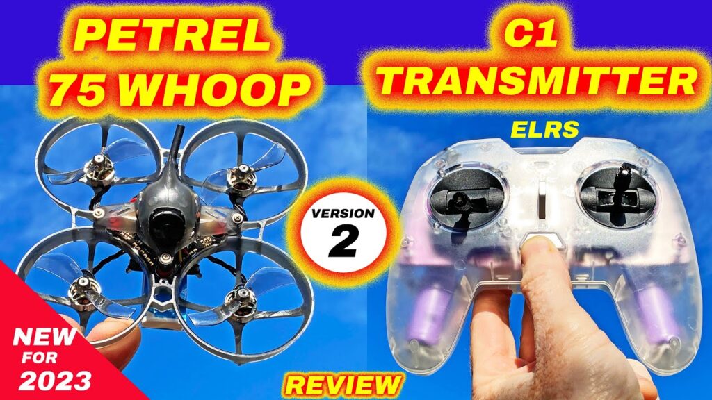 These are Great! HGLRC Petrel 75 Whoop V2 Drone and C1 ELRS Remote - Review