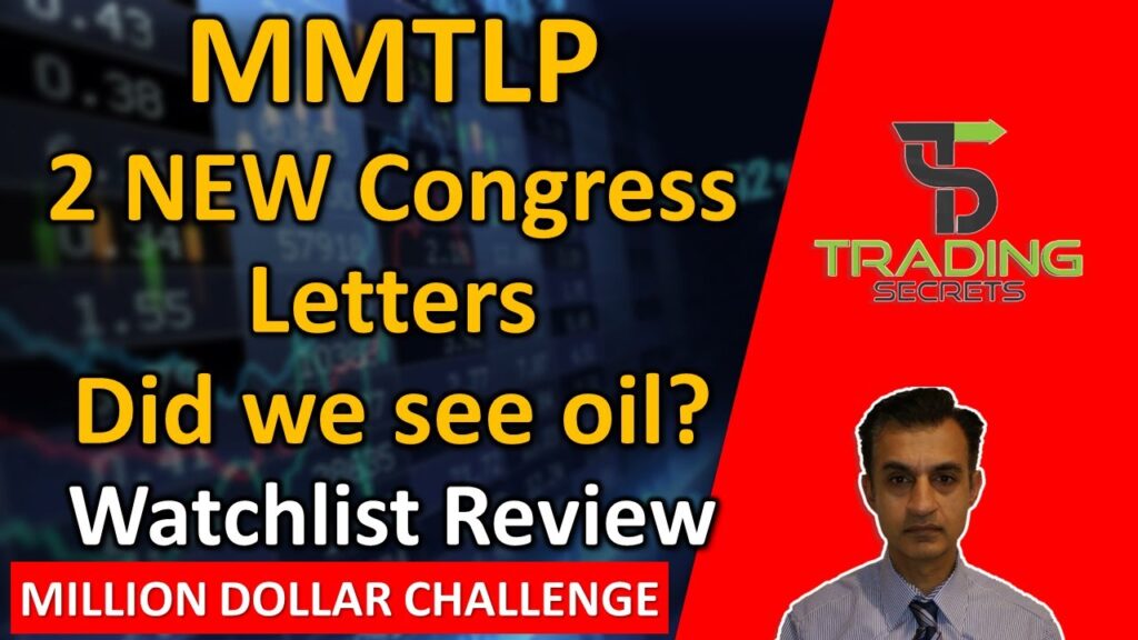 MMTLP 2 NEW Congress letters to SEC & FINRA. Drone video reactions- Was there oil? Watchlist Review