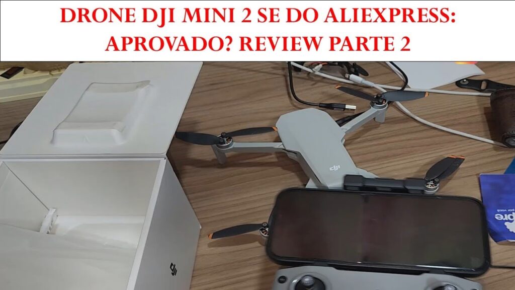 DRONE DJI MINI 2 SE DO ALIEXPRESS: APROVADO? REVIEW PARTE 2