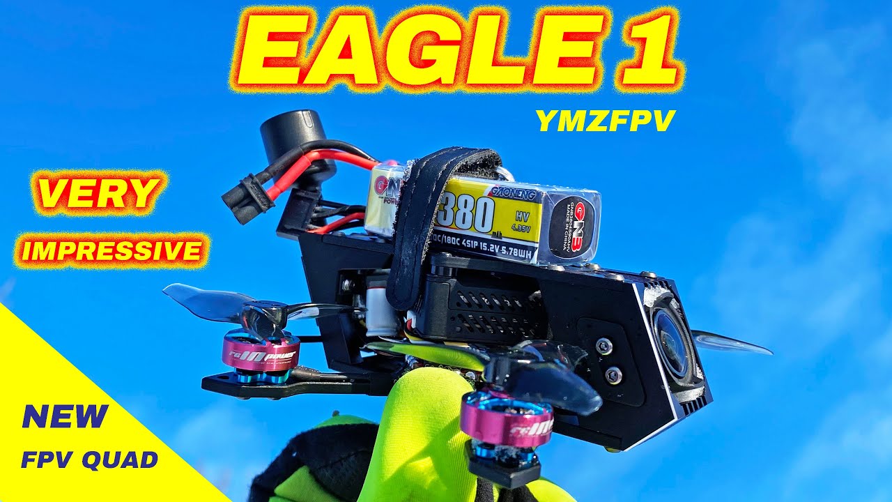 Beautiful FPV Drone! New YMZFPV Eagle 1 Review Beautiful FPV Drone