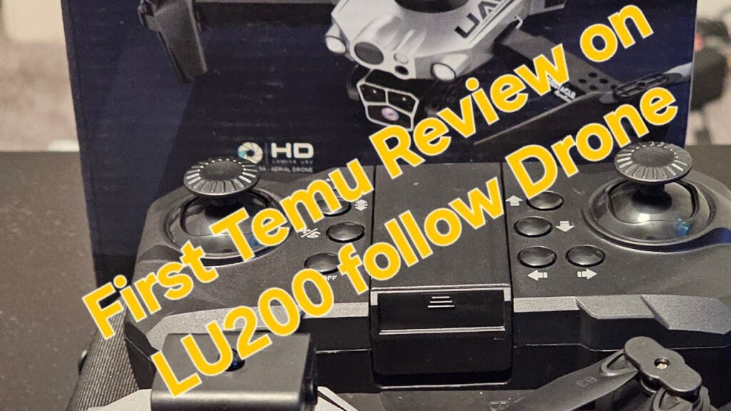 First Temu Review On (TU200 Drone) Unboxing and First Impressions #temureview #dronereviews #temu