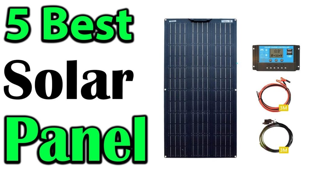 TOP 5 Best Flexible Solar Panel Review 2024