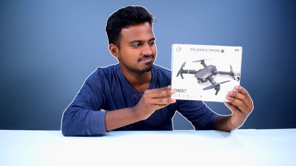 HILLSTAR Foldable Remote Control Drone with Camera Unboxing & Review | Amazon | 2000 Rupees Drone